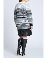 Eloquii Plus Mini Sweater Dress