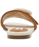 Steve Madden Women's Merla Raffia Buckle Slide Sandals