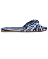 Nine West Women's Lalta Knotted Flat Slide Sandals