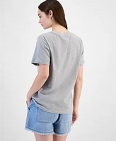 Grayson Threads, The Label Juniors' Snoopy Surf's Up Graphic T-Shirt