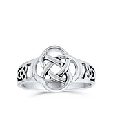 Bling Jewelry Best Friends Bff Love Knot Celtic Infinity Band Silver Ring Sterling