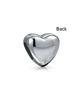 Bling Jewelry Initial Alphabet Bead Charm A-z Heart Sterling Silver European Bracelet