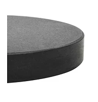 Parasol Base Granite 44.1 lb Round Black