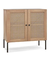 Kitchen Sideboard with 2 Doors and Adjustable Shelf for Storage