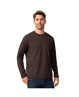 Free Country Men's FreeCycle Sueded Long Sleeve Crew Neck