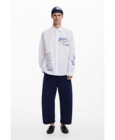Desigual Men's Calligraphic shirt