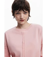 Desigual Women's Topstitched sweatshirt