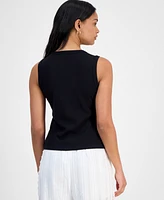 And Now This Women's Snap-Closure Ribbed Tank, Exclusively at Macy's