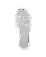 Juicy Couture Women's Yamara Slide Flat Sandals