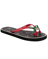 Juicy Couture Women's Slurpy Fruity Flip Flops