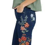 Driftwood Women's Fallon Flared Jeans X Pressed Flowers