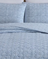 Nautica Floral Park Reversible -Pc. Quilt Set