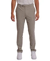 Paisley & Gray Men's Downing Slim Fit Seersucker Pants