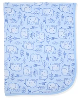 Max & Olivia Newborn Reversible Swaddle Blanket