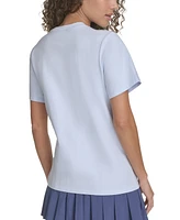 Starter Women's Cotton Retro Tennis Graphic T-Shirt
