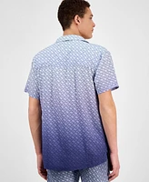 Hugo by Boss Men's Logo-Pattern Shirt