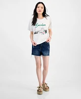 Rebellious One Juniors' Barcelona Graphic T-Shirt