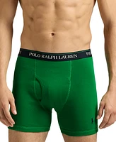 Polo Ralph Lauren Mens 3-Pk. Classic Cotton Boxer Briefs