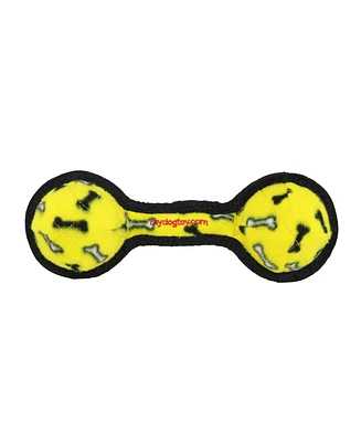 Tuffy Jr 2 Ball Tug Yellow Bone