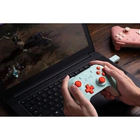 8Bitdo Ultimate 2C Wireless Controller for Windows and Android with Hall Effect Joysticks - Peach
