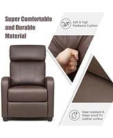 Recliner Sofa Wingback Chair with Massage Function