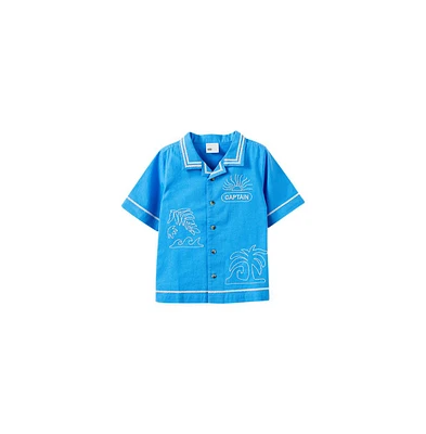 Cotton On Boys Cabana Short Sleeve Shirt