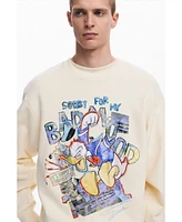 Desigual Men's Donald Bad Mood sweatshirt