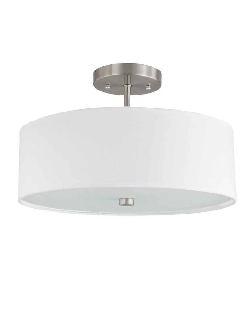Dainolite 3 Light Incandescent Semi Flush Mount