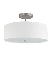 Dainolite 3 Light Incandescent Semi Flush Mount