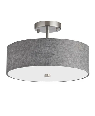 Dainolite 3 Light Incandescent Semi Flush Mount