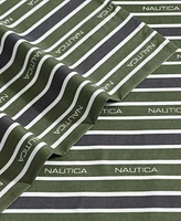 Closeout! Nautica Printed Cooling Microfiber 4-Pc. Sheet Set