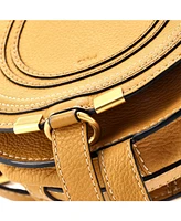 Pre-Owned Chloe Mini Marcie Crossbody Bag Leather