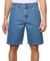 Lazer Men's Loose-Fit 10" Denim Shorts