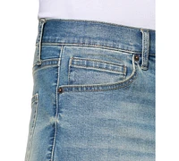 Lazer Men's Cooper Slim-Fit Stretch 9-1/2" Denim Shorts