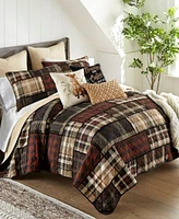 Donna Sharp Lj Plaid Cotton Pieced Heavyweight Quilt Sets