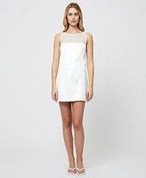 French Connection Women's Carey Boat-Neck Satin Dress