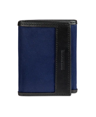 Tommy Hilfiger Men's Overlay Trifold Wallet