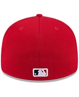 New Era Men's Red Cincinnati Reds 2025 Spring Training Low Profile 59FIFTY Fitted Hat