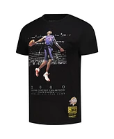 Mitchell Ness Men's Vince Carter Black 2000 Nba All-Star Game Hardwood Classic Slam Dunk Contest Champion T-Shirt
