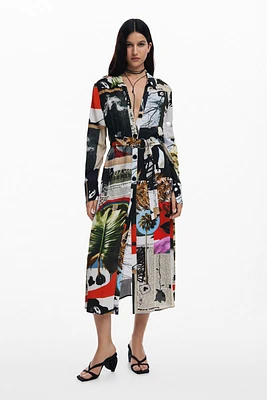 Desigual Women's Dress designed by Mr. Christian Lacroix
