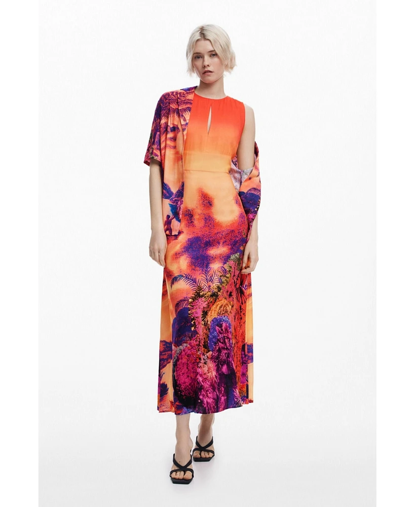 Desigual Women's Dress designed by Mr. Christian Lacroix