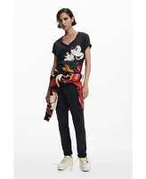 Desigual Women's Mickey Mouse T-shirt