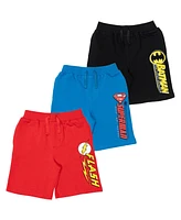 Dc Comics Justice League French Terry 3 Pack Shorts