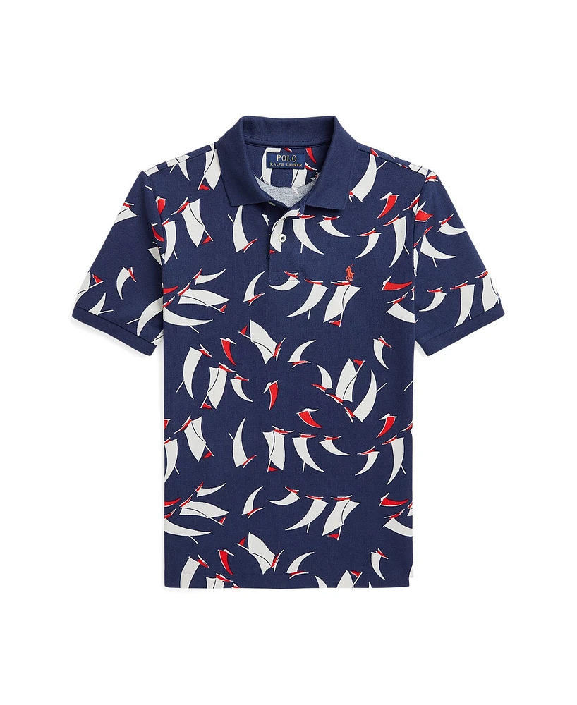 Polo Ralph Lauren Big Boys Sailboat-Print Shirt