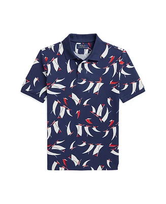 Polo Ralph Lauren Big Boys Sailboat-Print Shirt