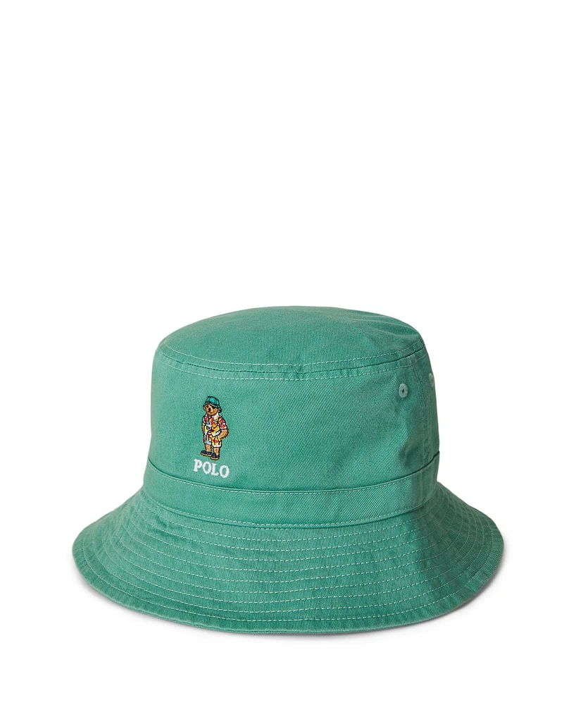 Polo Ralph Lauren Big Boys Polo Bear Twill Bucket Hat