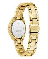 Guess Women's Analog Gold-Tone Steel Watch, 30mm