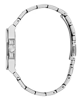 Guess Women's Analog Silver-Tone Stainless Steel Watch, 34mm