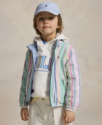 Polo Ralph Lauren Toddler and Little Boys Reversible Oxford Jacket