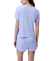 Calvin Klein Women's Short-Sleeve Sleep Tee QS7435
